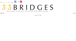 Desktop Screenshot of 33bridges.com